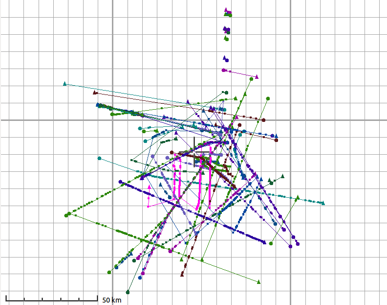 Aircraft Tracks